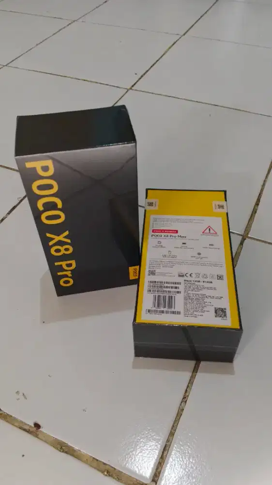 Poco X8 Pro 5G 8/512 Baru Garansi Resmi