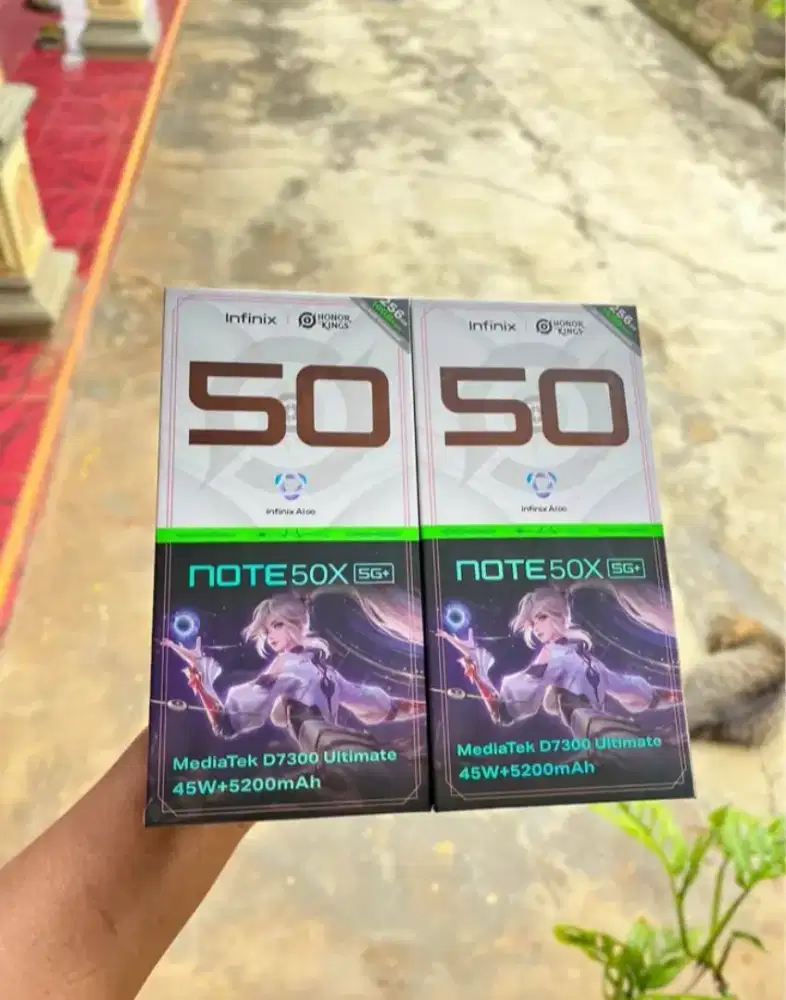 INFINIX NOTE 50X 5G 8/256 BARU BNIB