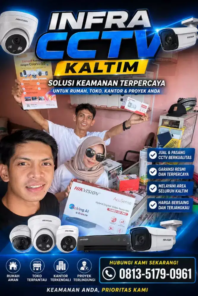 DISTRIBUTOR CCTV DVR HARDISK INCLUDE PEMASANGAN ONLINE DIHP