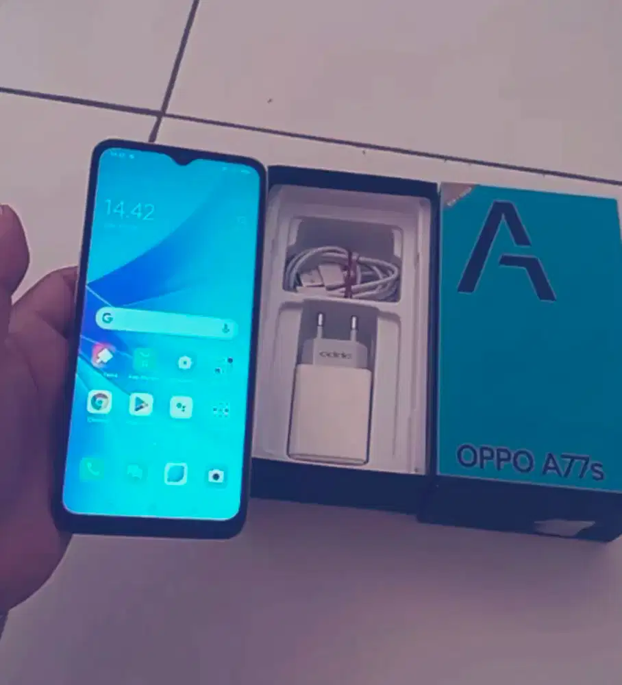 OPPO A77s Ram 8/128GB (fulset)