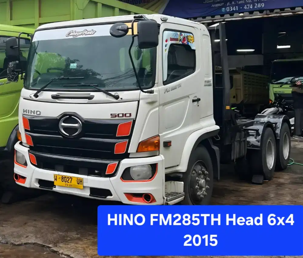 Hino Traktor Head FM285TH Head 6x4 2015