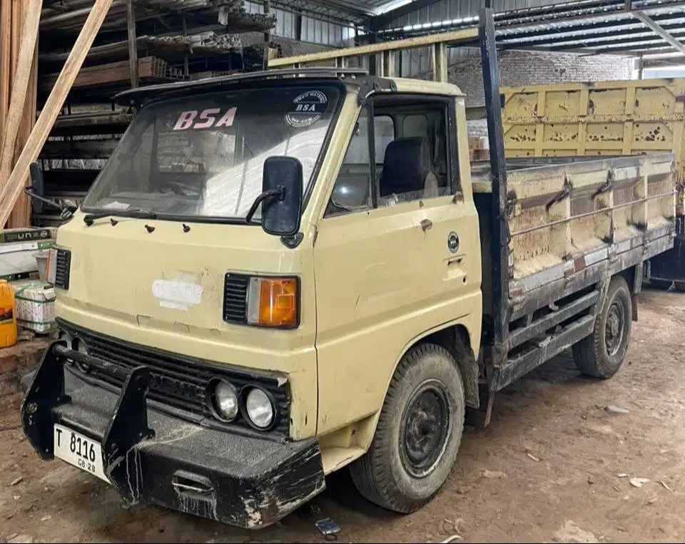 Mitsubishi fe 104 1996 ps100 umplung 4 ban bak triway tuck truk engkel