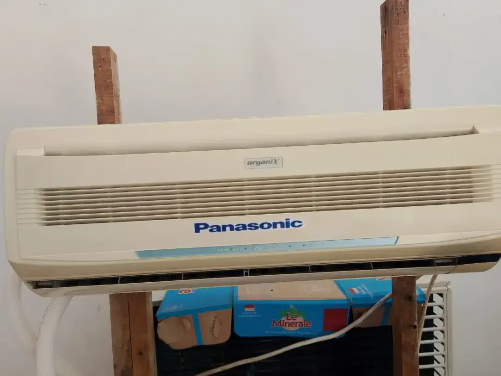 Ac Panasonic 1/2pk Kondisi Normal Dingin Freon Full