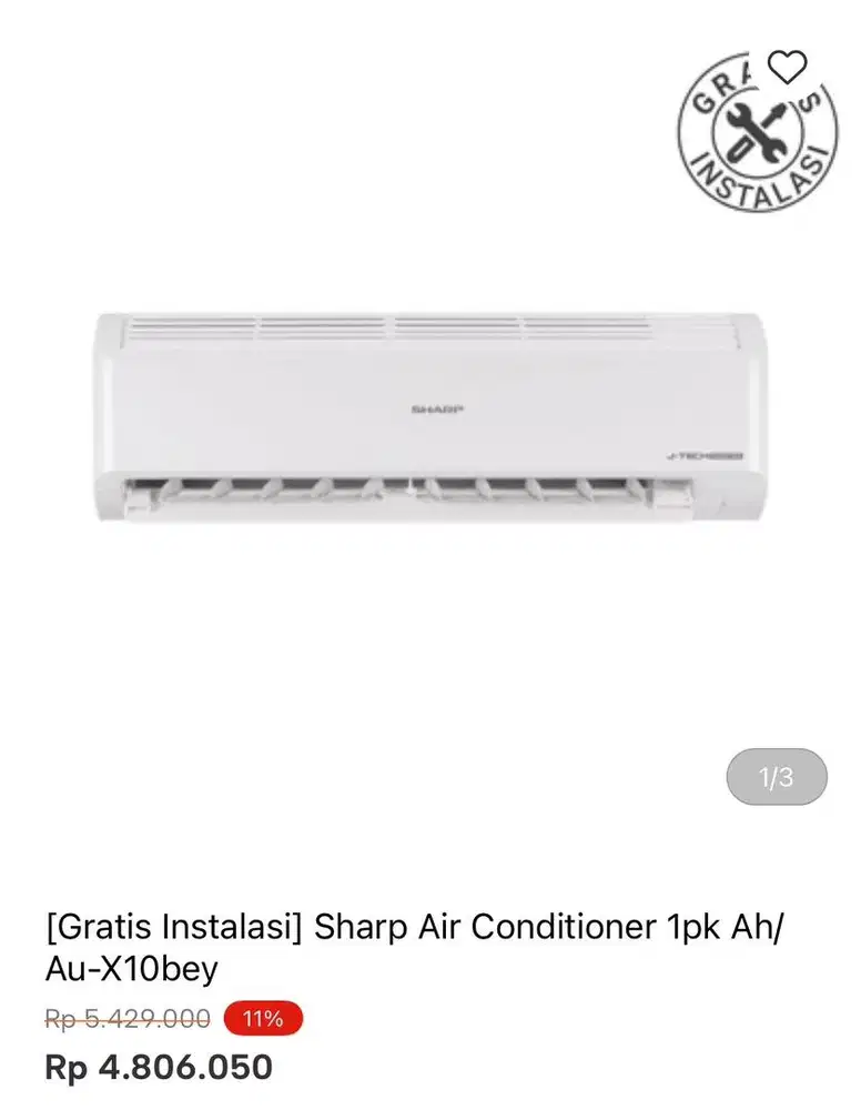 AC SHARP INVERTER 1pk