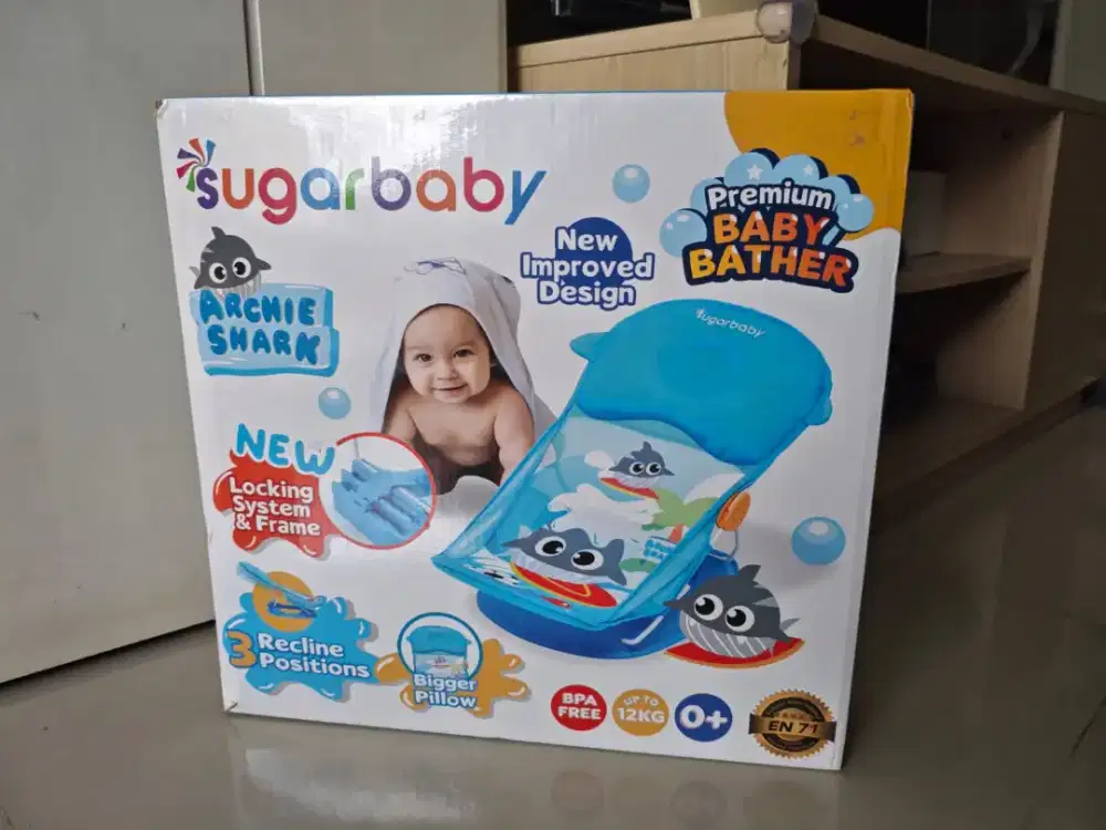 Papan mandi bayi sugar baby baby bather
