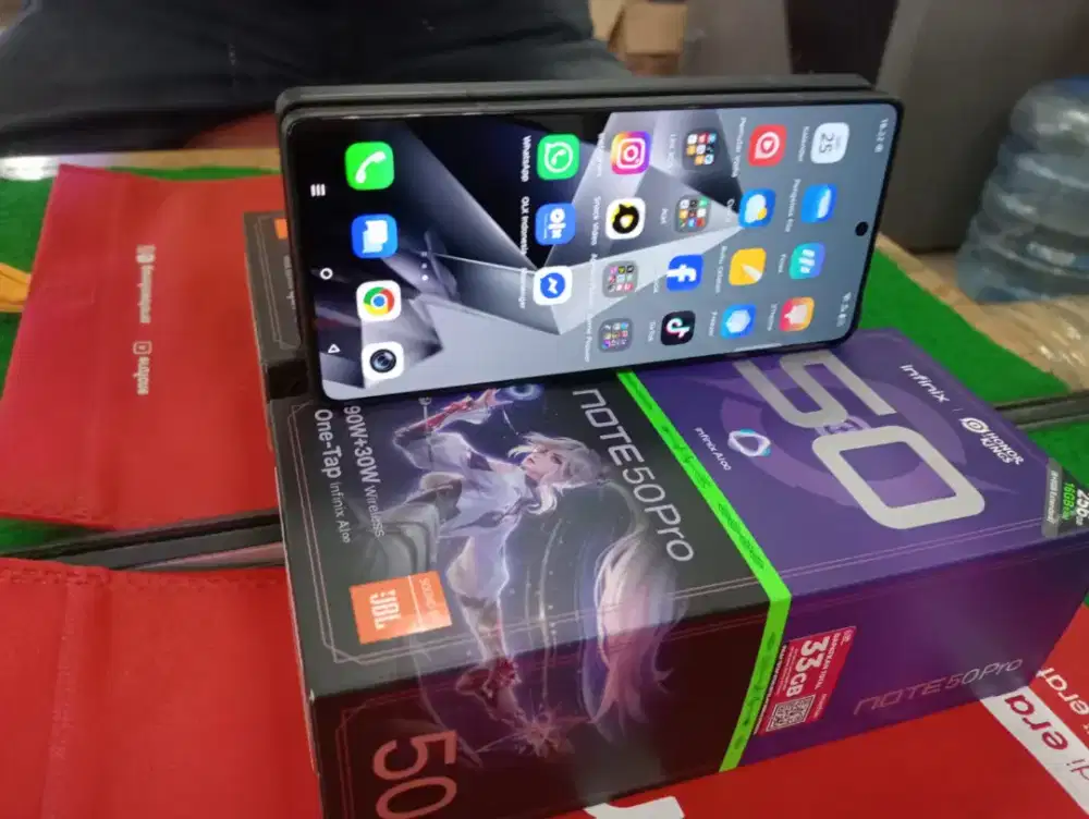 Infinix note 50 Pro 8/256 gb mulus skali no minus lengkap original