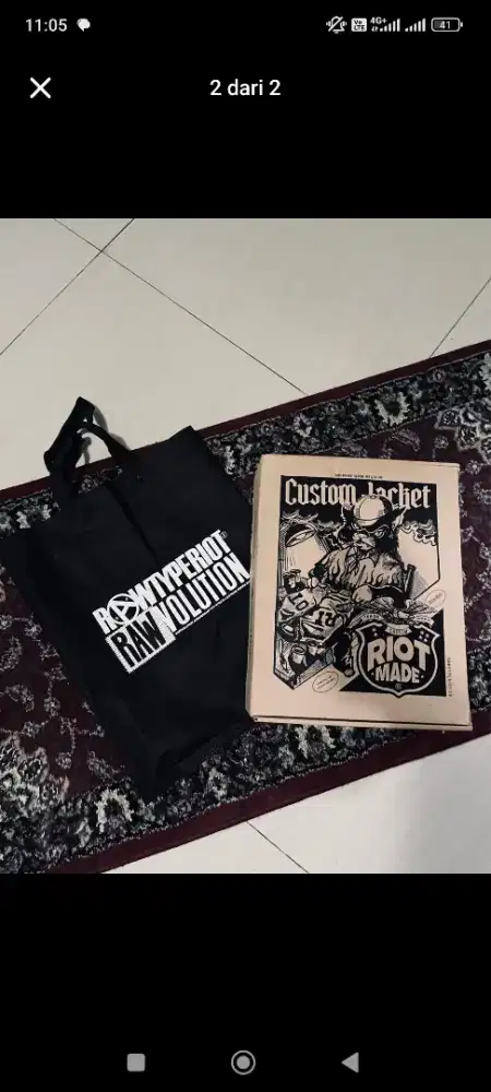 Hoody rawty riot size s