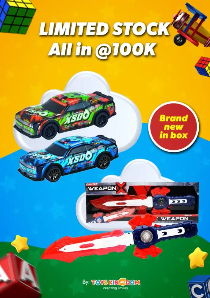 Mainan anak murah toys kingdom