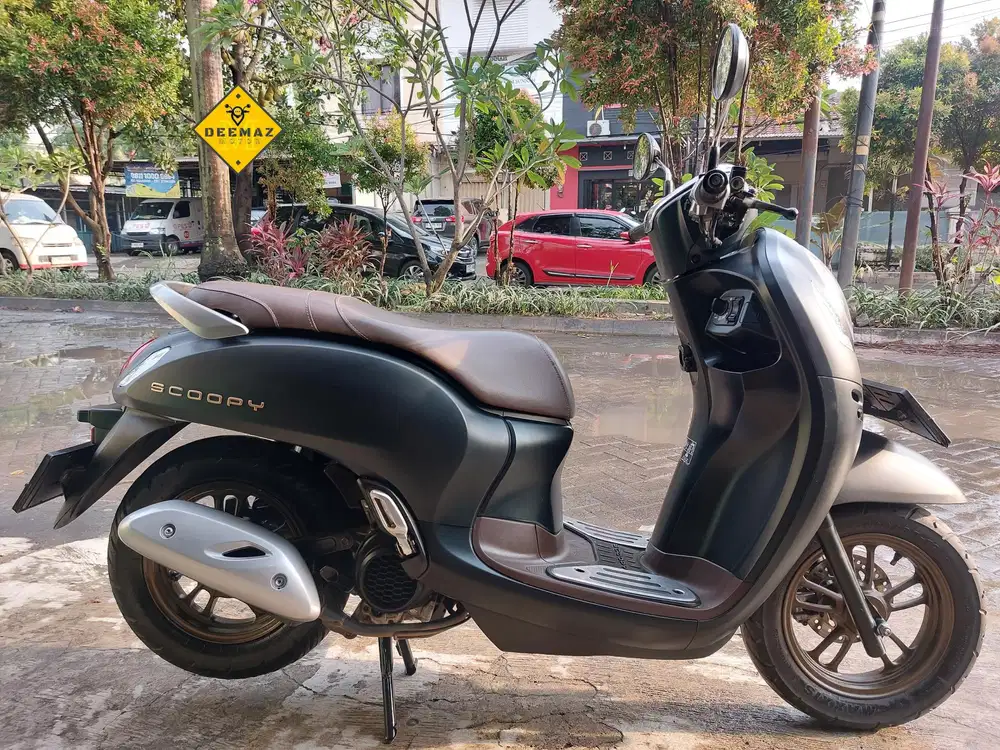 (DP 300 Rb)‼️ Honda Scoopy Prestige Keyless Hitam Mulus 2024