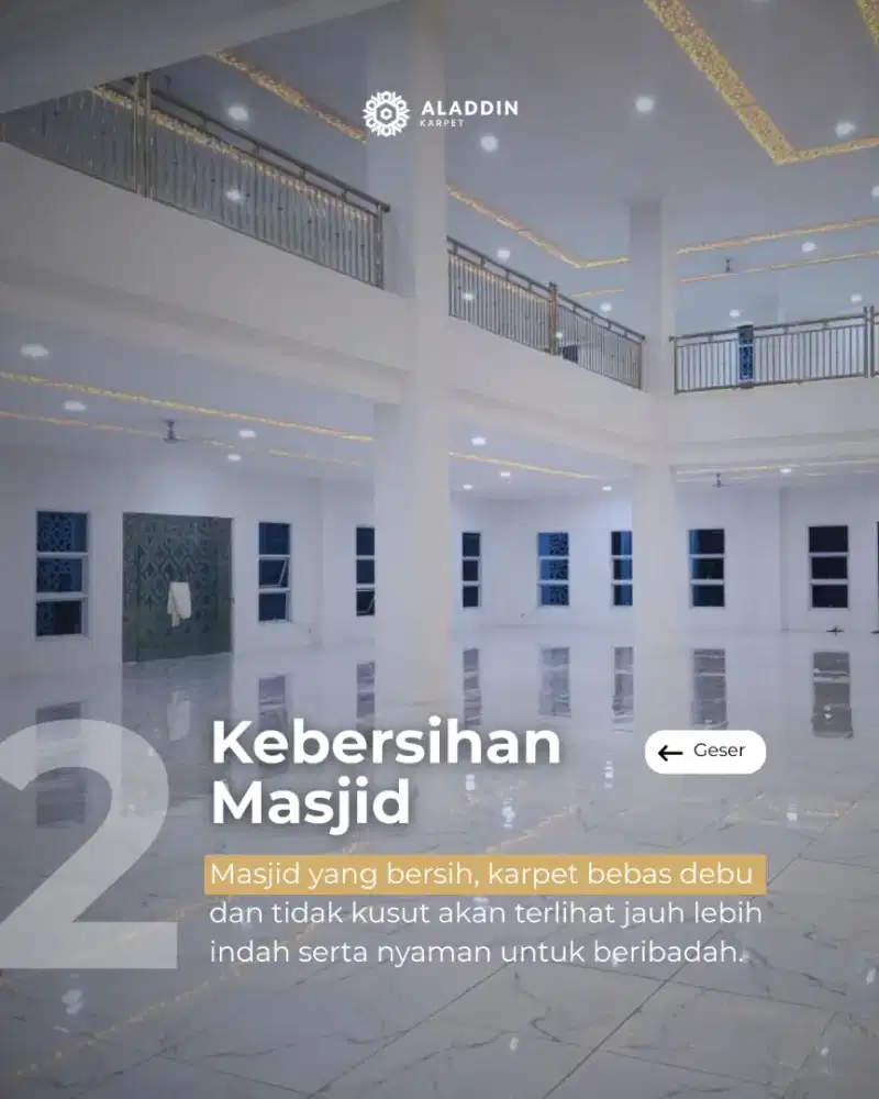 Karpet Masjid Premium Lokal