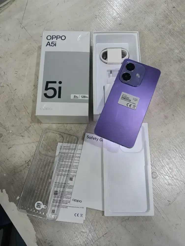 Oppo A5i 4/128 seken murah dan lengkap