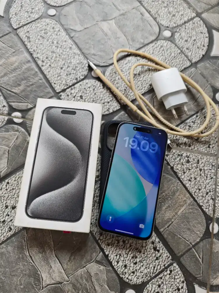 iPhone 15 Pro 128GB iBox Fullshet Original Free Adaptor