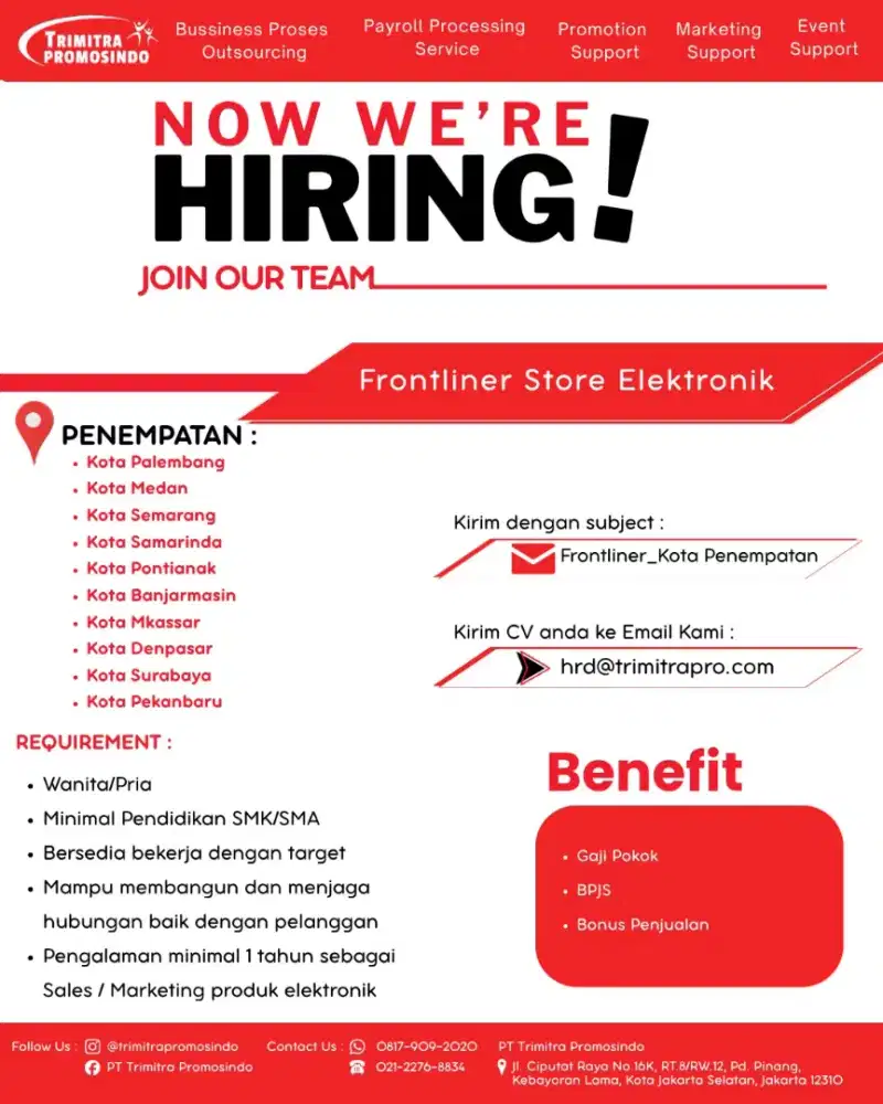 FRONTLINER TOKO ELEKTRONIK