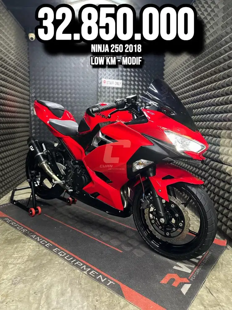 NINJA 250 2018 MODIF RAWATAN SUPERB UNIT BRO HARGA MIRING