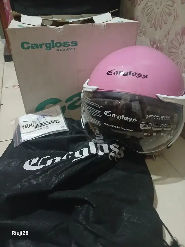 Helm cargloss hijab original