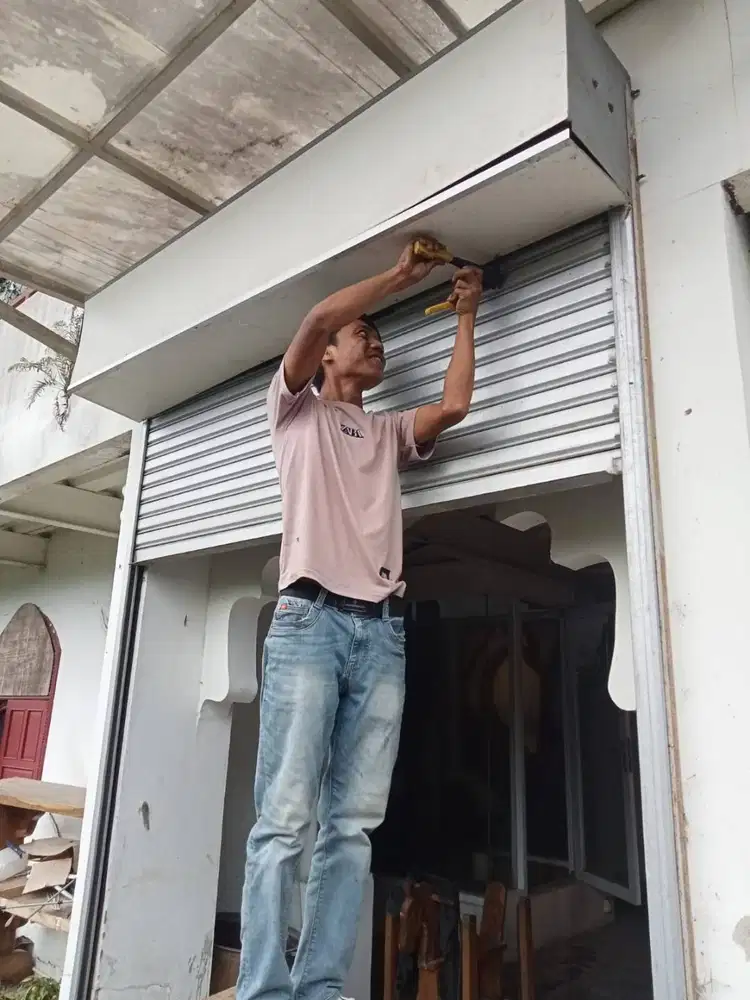 Pasang serpis Rolling dor dan folding gate / harmonika bandung cimahi
