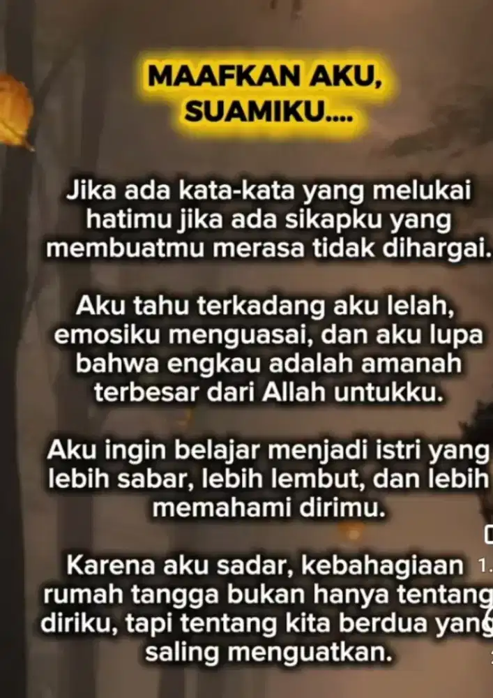 Cari pekerjaan buat istri kesel kata nya di rumah yg PRT gpp