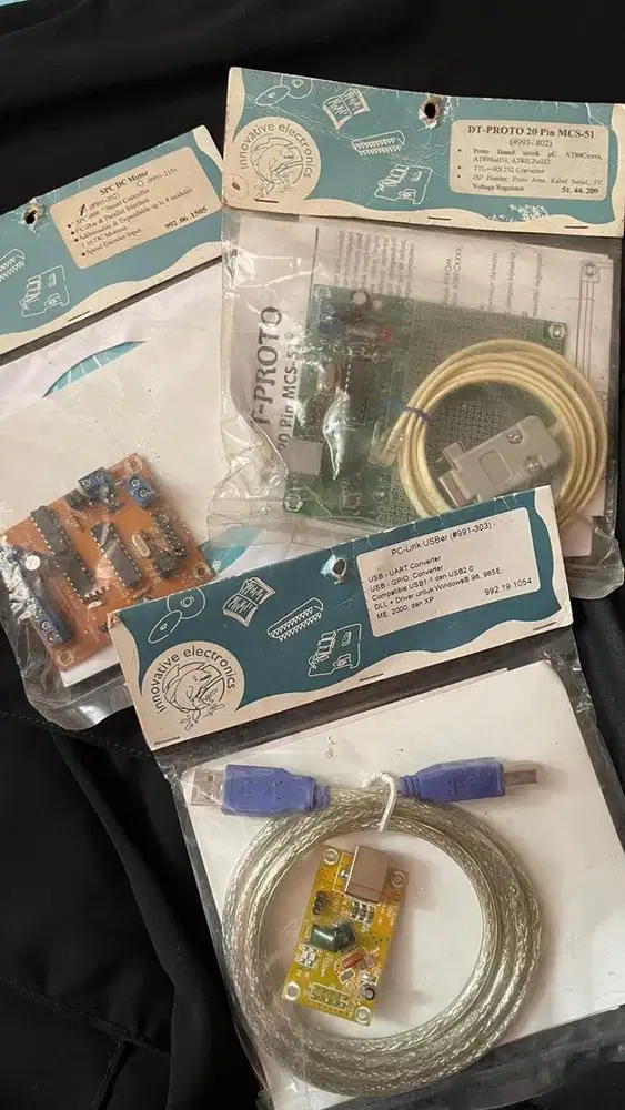 OBRAL! Kit Mikrokontroler 8051 BARU (Stok Lama) – Full Set