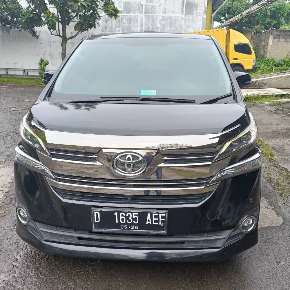 JUAL CEPAT VELLFIRE 2.5G A/T