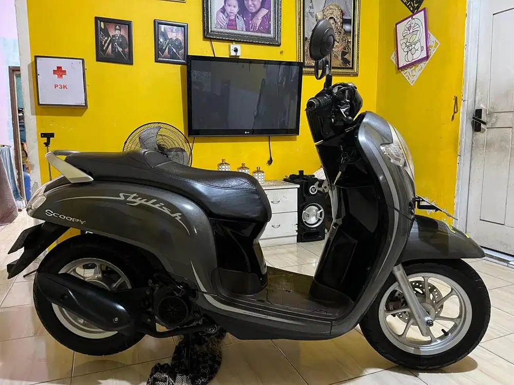 Scoopy 2018 BM kota pjk off 6 bulan