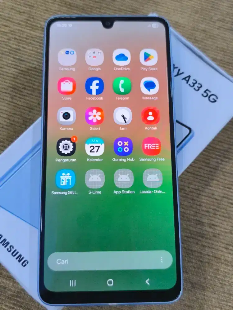Samaung A33 5G ram 8/256 komplit segel