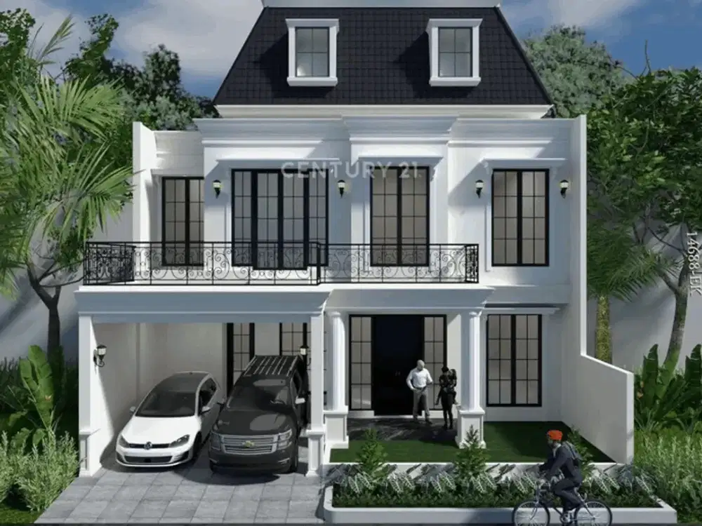 Dijual Rumah Classic Brand New di Puri Bintaro Jaya Sektor 9 Ada Kolam Renang