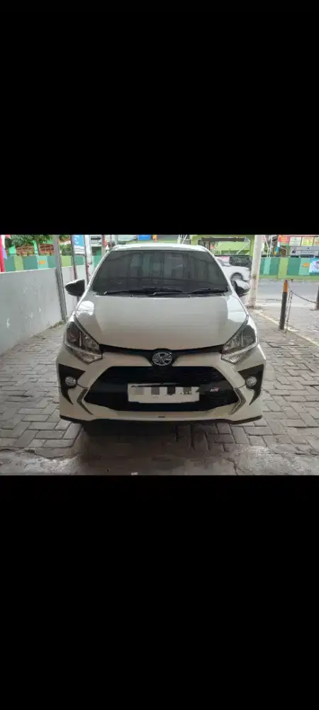 Jual Agya GR Sport Two tone putih km 17 rb an tangan pertama dari baru