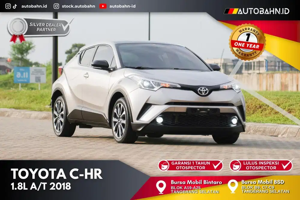 ODO LOW ANTIK! Toyota C-HR 1.8L AT 2018