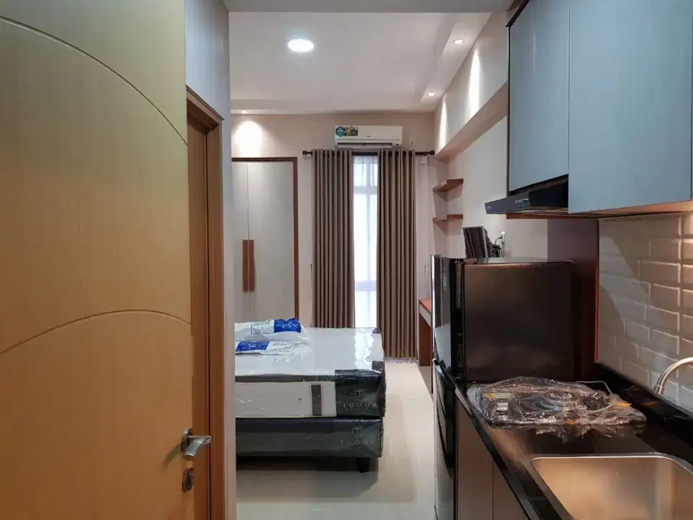 DIJUAL MURAH Apartemen Bale Hinggil Studio Full Furnished Raya Merr, Medokan Semampir, Sukolilo Surabaya