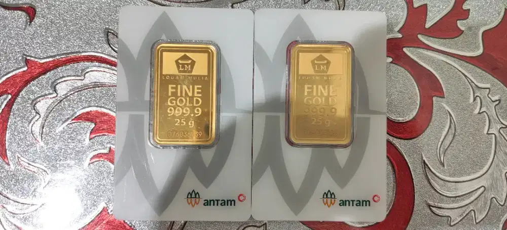 Jual Logam Mulia Emas Antam pecahan 25 gram th 2026
