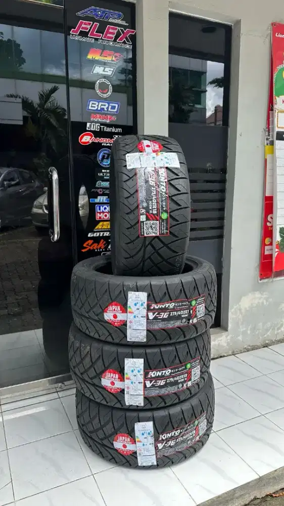 Ban merk kinto kondisi baru