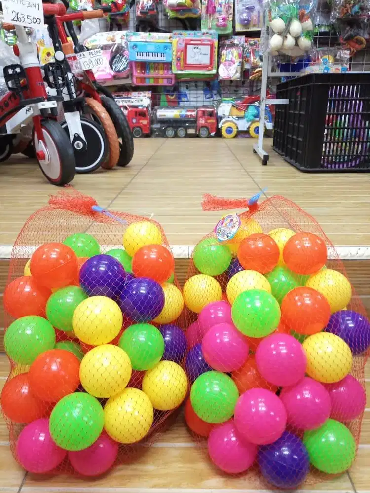 mainan anak bola mandi isi 50