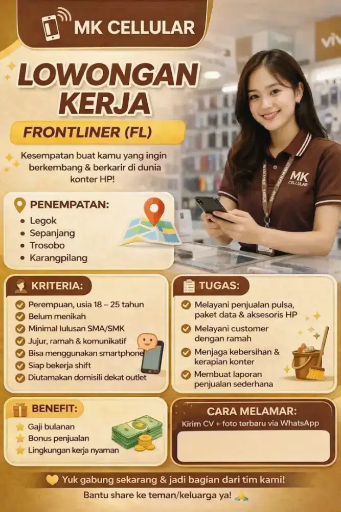 Lowongan Kerja Loker Sales SF Freelance