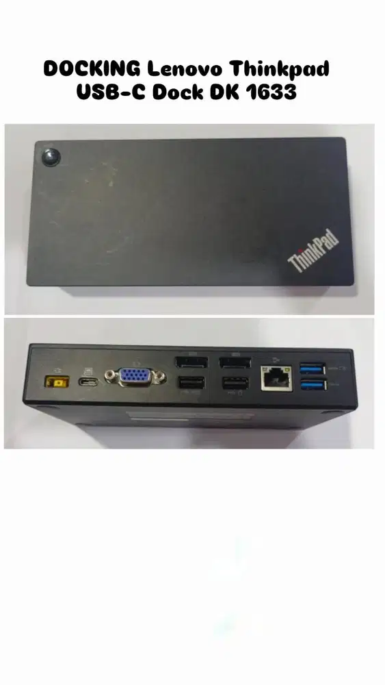 Docking HP 3005pr 3.0 Port Replicatir HSTNN-IX06