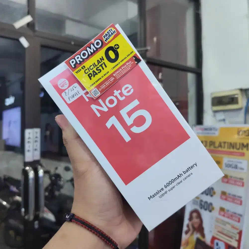 Promo spesial tukar tukar tambah redmi note 15 diskon langsung 200ribu
