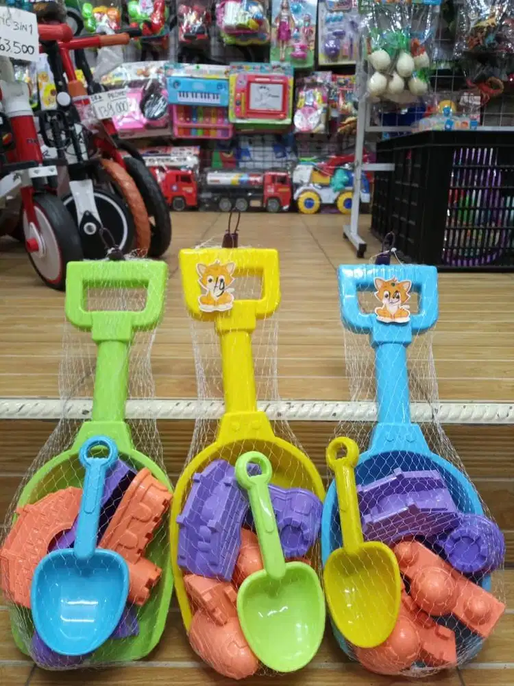 mainan anak serok cetakan set