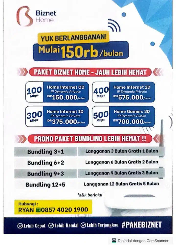 Provider WIFI Biznet