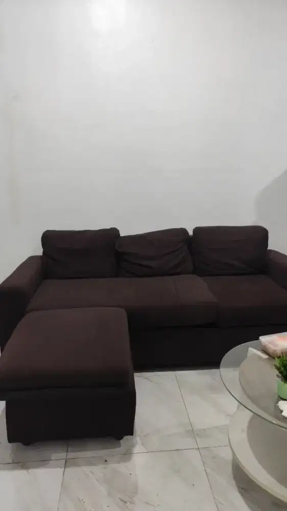 Sofa informa dark brown