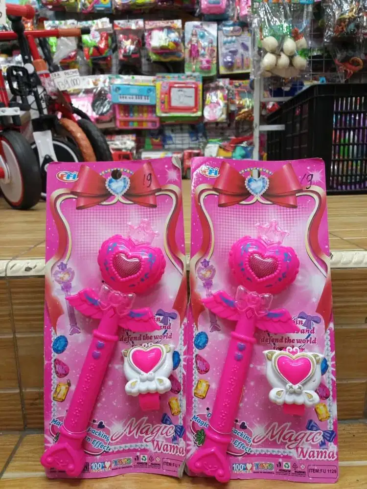 mainan anak tongkat peri baterai