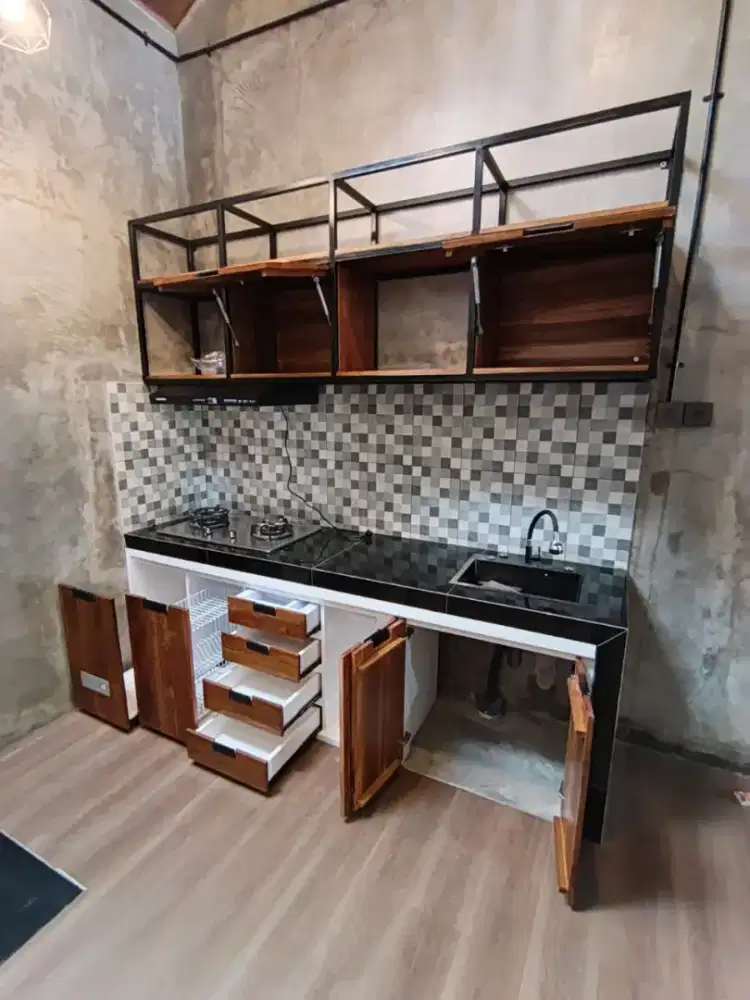 Kitchen Set Industrial / Kitchen set minimalis