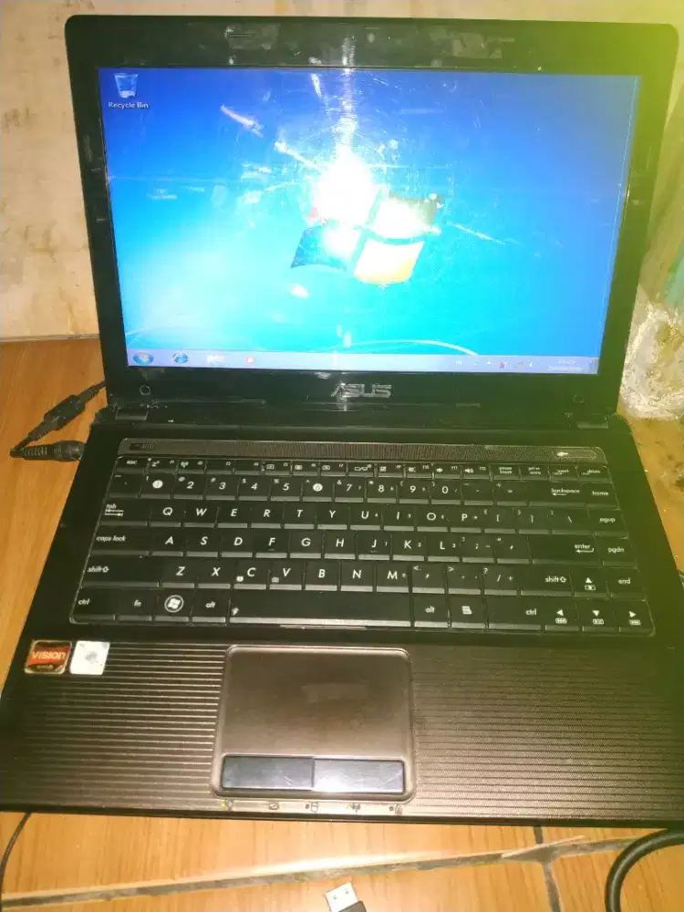 Laptop Asus K43u Nyala Normal Minus Dikit