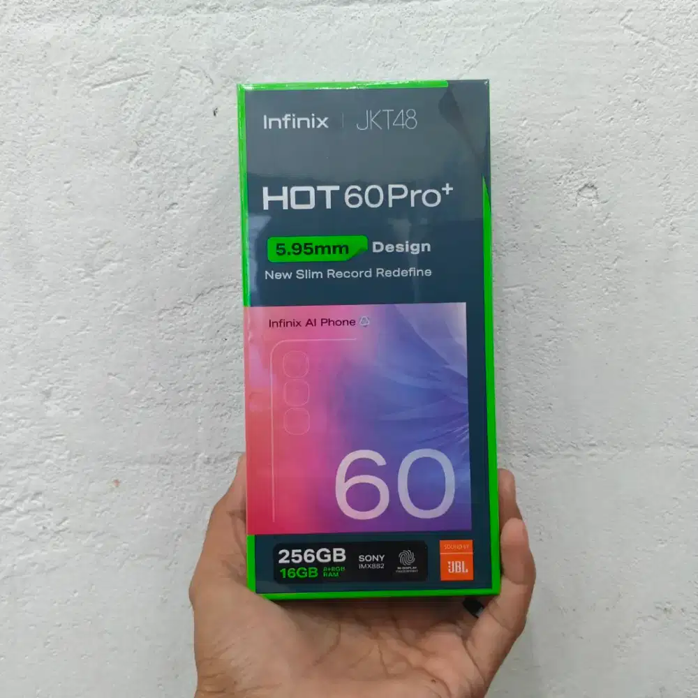 INFINIX HOT 60 PRO PLUS 8GB/256GB |BARANG BARU BERGARANSI RESMI