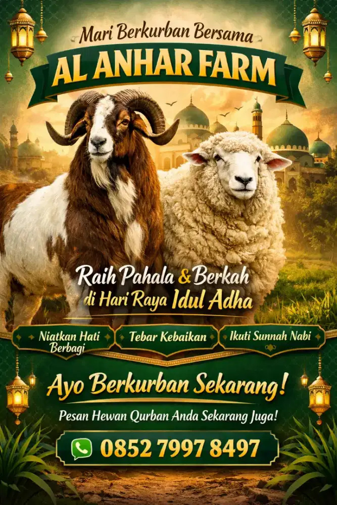 kambing dan domba untuk kurban