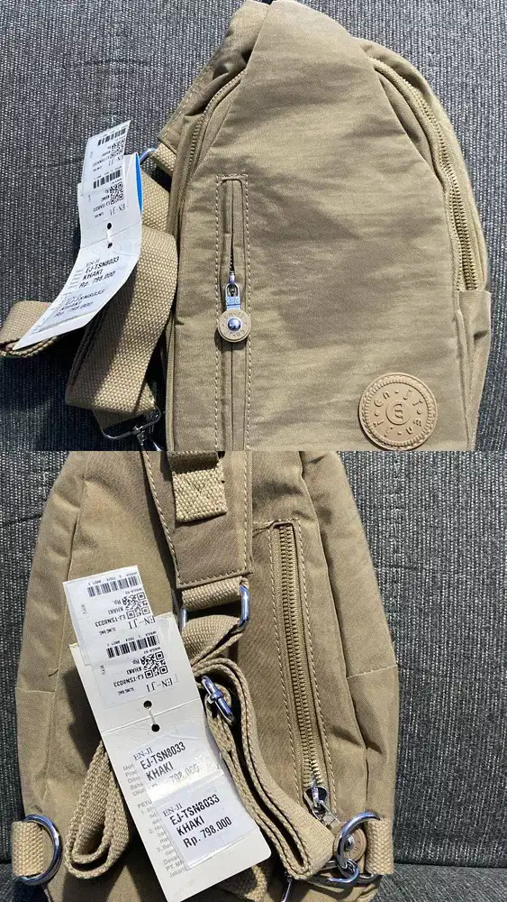 Tas enji 3 dan tas guess baru segel dijamin 100%