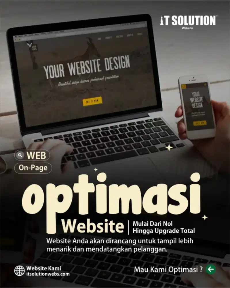 Website Profesional Mulai 1 Jutaan - Cocok UMKM & Usaha Baru