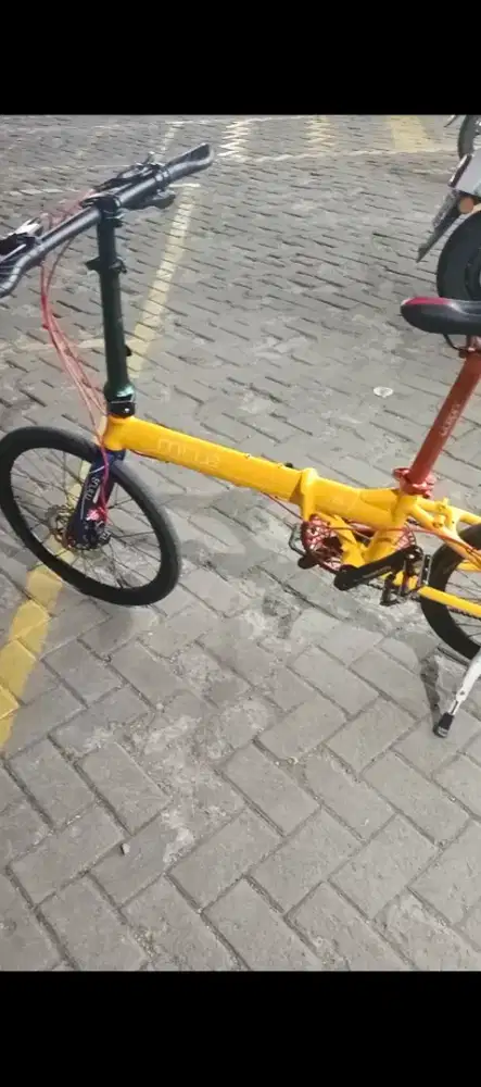 Jual MURAH Sepeda lipat MEREK MINUS FIT sodara fnhon