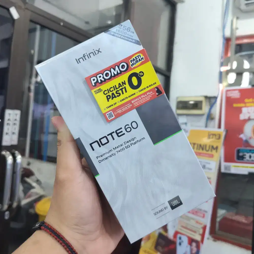 Terbaru hp Infinix note 60 cuma 4jutaan spek mewah anti lemot