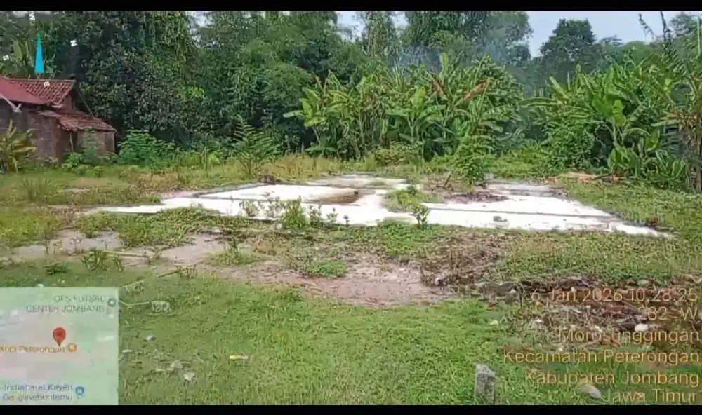 Di Jual Tanah 1099 m² SHM Bisa Untuk Kavling atau Pribadi