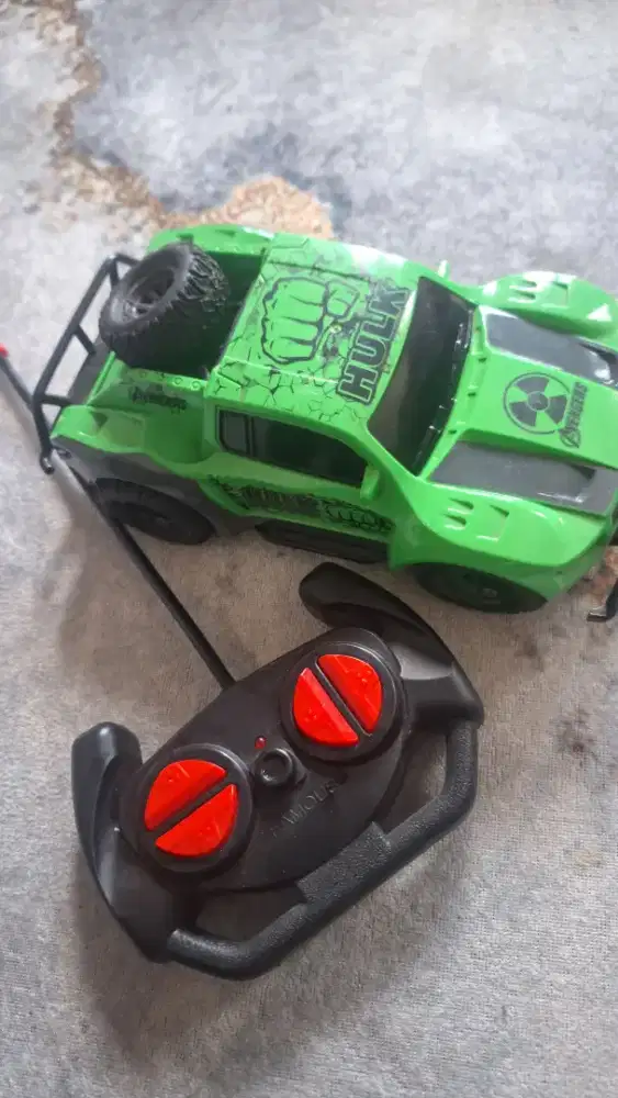 Rwmote control mainan anak hulk
