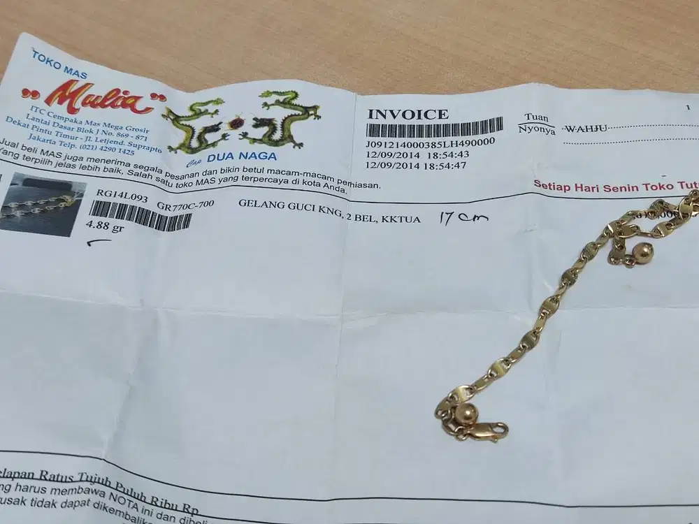 Perhiasan PreLoved cantik